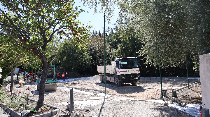 Travaux : un city stade aux Genêts