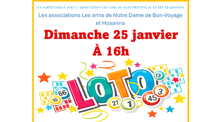 Loto : Dimanche 25 janvier 2026