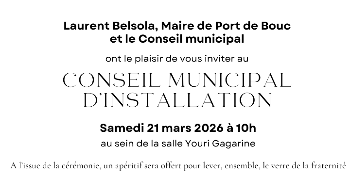 CONSEIL MUNICIPAL D'INSTALLATION