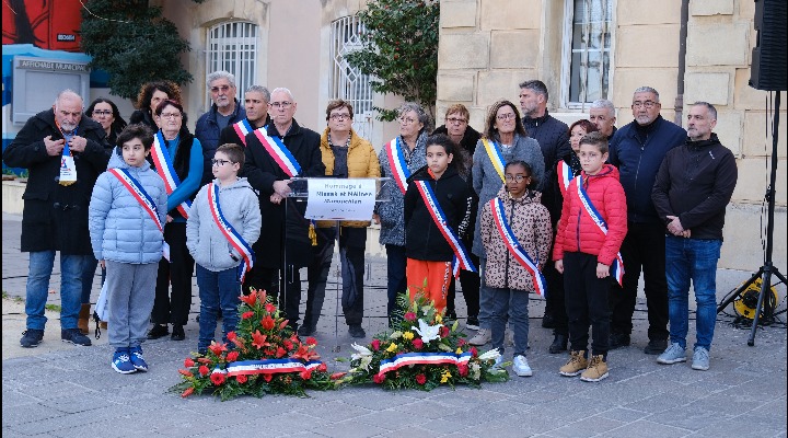 CEREMONIE EN L'HONNEUR DE LA PANTHEONISATION DE MISSAK ET MELINEE MANOUCHIAN