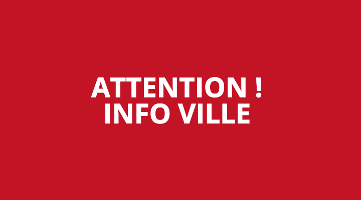 INCIDENT TRAVAUX QUARTIER DES COMTES