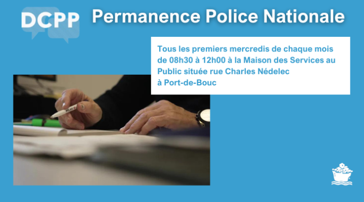 Permanence de la Police Nationale à la MSP