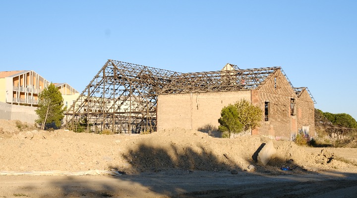 LE GRAND HANGAR DE LA VIEILLE MONTAGNE A ÉTÉ SÉCURISÉ